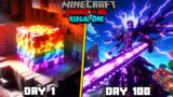 I Survived 100 Days On ILLEGAL ORE in Minecraft Hardcore HINDI [FULL MOVIE]