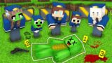 JJ and Mikey Family Became The Police in Minecraft (Maizen)