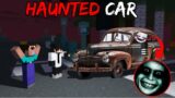 MINECRAFT HAUNTED CAR | Minecraft Horror Story in Hindi
