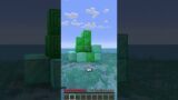 Minecraft, But I Can't Touch Water… #shorts