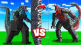 Minecraft, GODZILLA Vs MECHA GODZILLA In a Mob Battle || Minecraft Mods || Minecraft gameplay