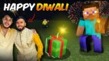 Minecraft I Celebrated Diwali With @TechnoGamerzOfficial In Herobrine SMP
