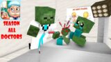Monster School: All Monsters Become Doctors (Parts 1+2+3) – Minecraft Animation