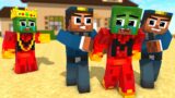 Monster School :  Zombie  x Squid Game Doll Help Poor family  – Minecraft Animation