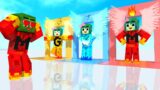 Monster School :  Zombie  x Squid Game Doll Looking For Angel – Minecraft Animation