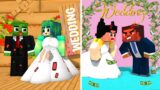 Monster School :  Zombie  x Squid Game Doll Poor Rich and Poor  Married  – Minecraft Animation