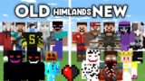 Old Himlands vs New Himlands in Minecraft (2021 – 2023)