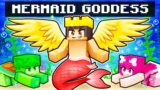 Playing as a MERMAID GODDESS in Minecraft!