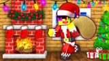 Saving Christmas As SANTA In Minecraft