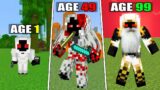 Surviving 99 Years As Entity 303 in Minecraft…