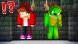 Who Hung JJ and Mikey in Minecraft Challenge – Maizen JJ and Mikey