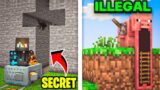 18 Most ILLEGAL Minecraft Builds