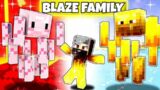Adopted By A BLAZE FAMILY In Minecraft! (Hindi)