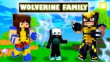 Adopted By WOLVERINE FAMILY In Minecraft (Hindi)