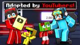 Adopted By YOUTUBERS In Minecraft!