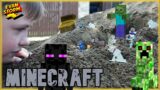 Discovering A Mystery Dirt Pile Full of Minecraft Lost Treasure & Playing Minecraft Bedrock Edition