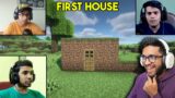 FIRST HOUSE OF EVERY MINECRAFT YOUTUBER !