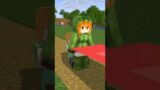 Fart is The Best Weapon Against Frog – minecraft animation #shorts
