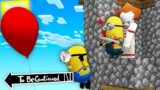 HOW MINIONS ESCAPED FROM PENNYWISE IT IN MINECRAFT ! – Gameplay Movie traps