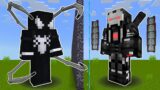 I Cheated in a BLACK SPIDERMAN ROBOT Mob Battle || Minecraft PE