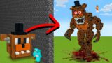 I Cheated with //SCARE in FNAF Build Challenge in Minecraft