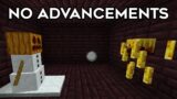 Is It Possible to Beat Minecraft Without Getting ANY Advancements?