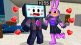JAX SISTER KISS TV Man in Minecraft (New Boyfriend)
