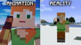 Minecraft: Animation VS Reality (1.17)