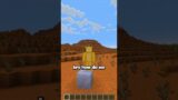Minecraft, But I Can't Touch Red Sandstone… #shorts