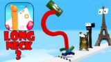 Monster School : LONG NECK RUN CHALLENGE 3 – Minecraft Animation