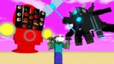 Monster School : TITAN CAMERAMAN VS VR SKIBIDI TOILET & SKIBIDI BOSS – Minecraft Animation