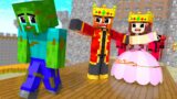 Monster School :  Zombie  x Squid Game Doll Poor Boy Or Prince  – Minecraft Animation
