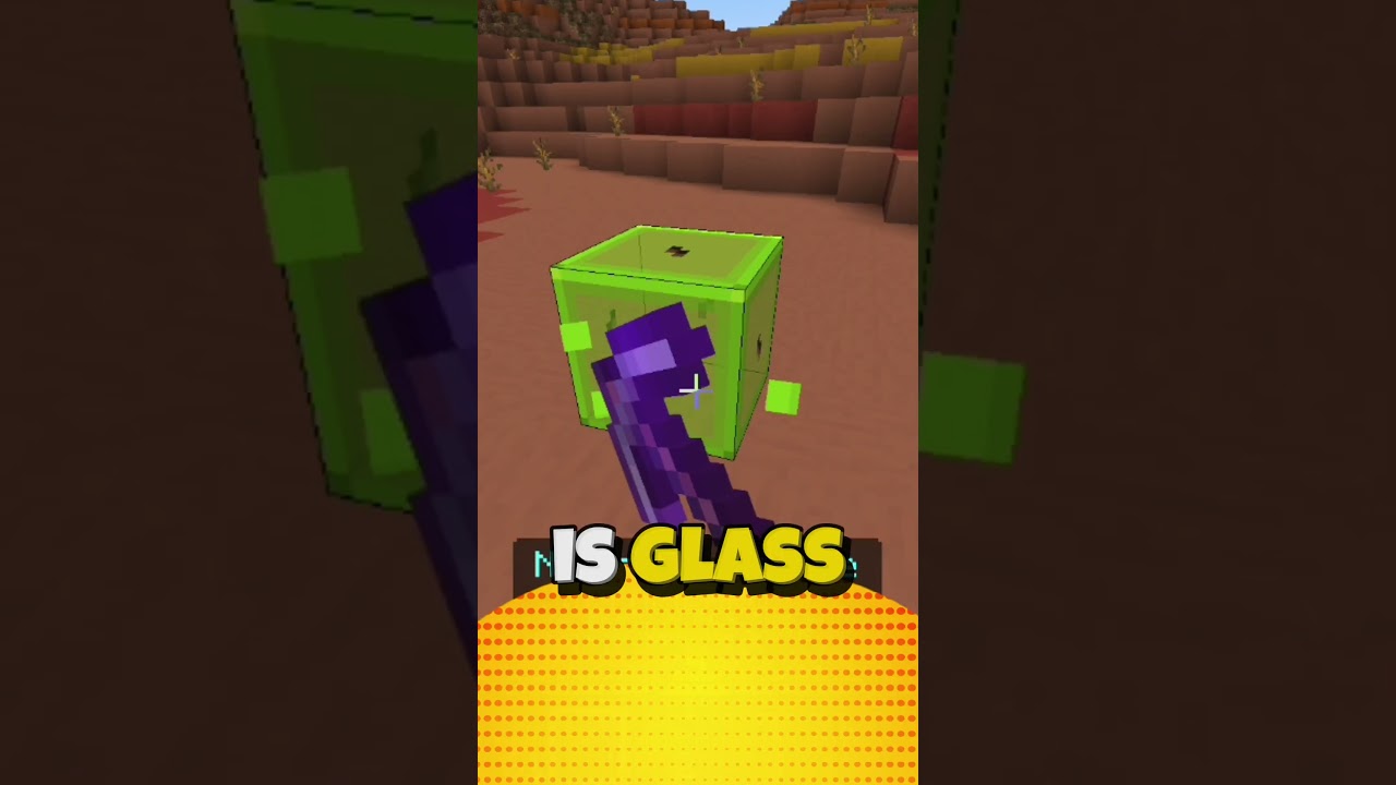 Unbreakable Minecraft?Glass block is the hardest block in minecraft
