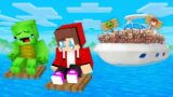 Why Did Villagers Kick Mikey and JJ Out Of The Ship in Minecraft? (Maizen)