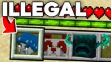 Why I'm Collecting These ILLEGAL MOB Heads In This Minecraft SMP…