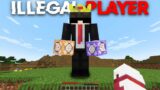 Why This ILLEGAL Player Is Impossible To Ban In This Minecraft Smp…
