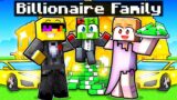Adopted by Billionaire Parents in Minecraft!