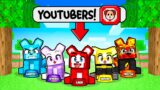 Cash Has YouTuber Pets in Minecraft!