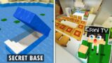 Esoni Built a Underwater SECRET BASE in OMOCITY | Minecraft (Tagalog)