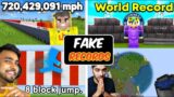 Fake world records in Indian Minecraft community