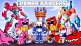 Found By The POWER RANGERS FAMILY In Minecraft (Hindi)