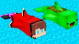 HOW JJ AND MIKEY BECAME FISHES in Minecraft ?! NEW WAY TO BECOME FISH WITH MIKEY AND JJ !