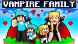 Having a VAMPIRE FAMILY in Minecraft!