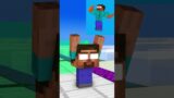 Help Build a Queen Run Challenge With Herobrine #herobrine  #minecraftshorts #funnyshorts #minecraft
