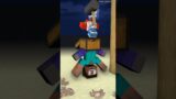 Help Herobrine Escape from Poppy – minecraft animation #herobrine #bones #minecraft #shorts