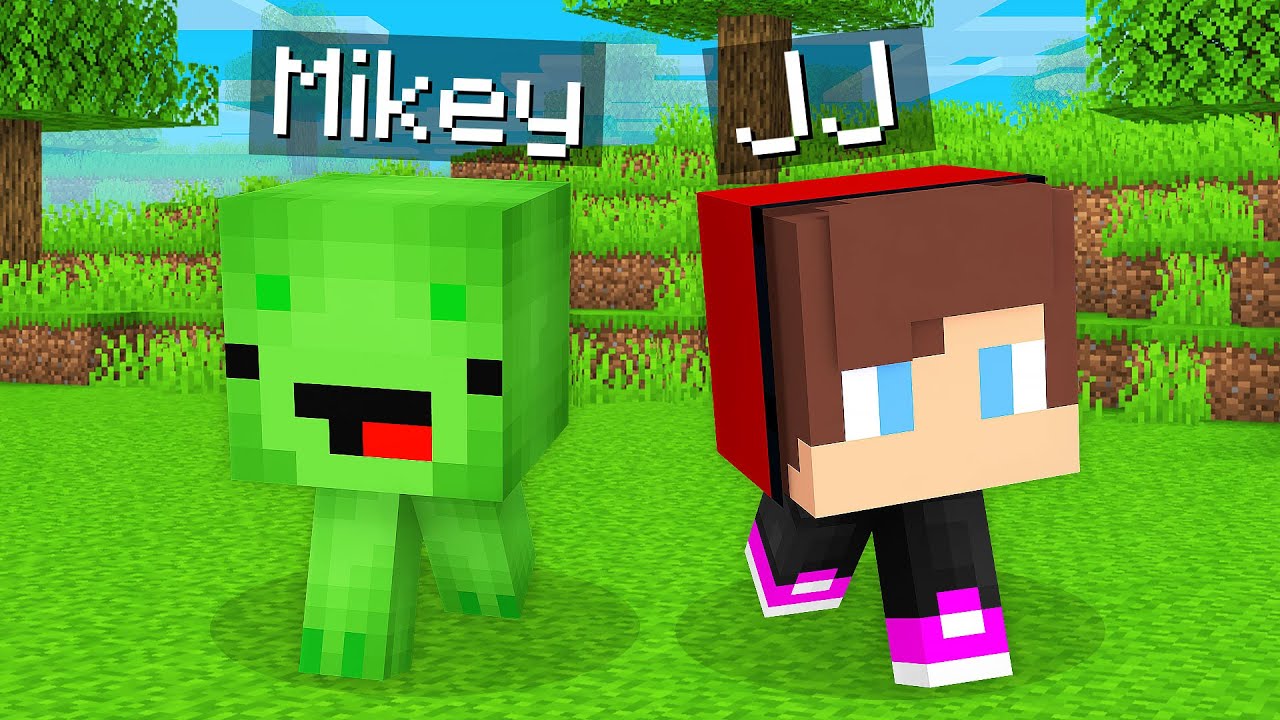 How Mikey and JJ Use Only Their LEGS in Minecraft (Maizen) - Minecraft ...