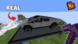 I Built TESLA CYBERTRUCK in Minecraft Hardcore