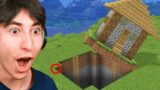 I Found a Villager's Secret Base in Minecraft