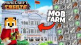 I built a MASSIVE MOB FARM in Minecraft Create Mod