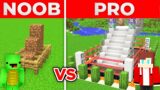 JJ And Mikey NOOB vs PRO The BEST SECURITY SYSTEM From A FRIEND in Minecraft Maizen